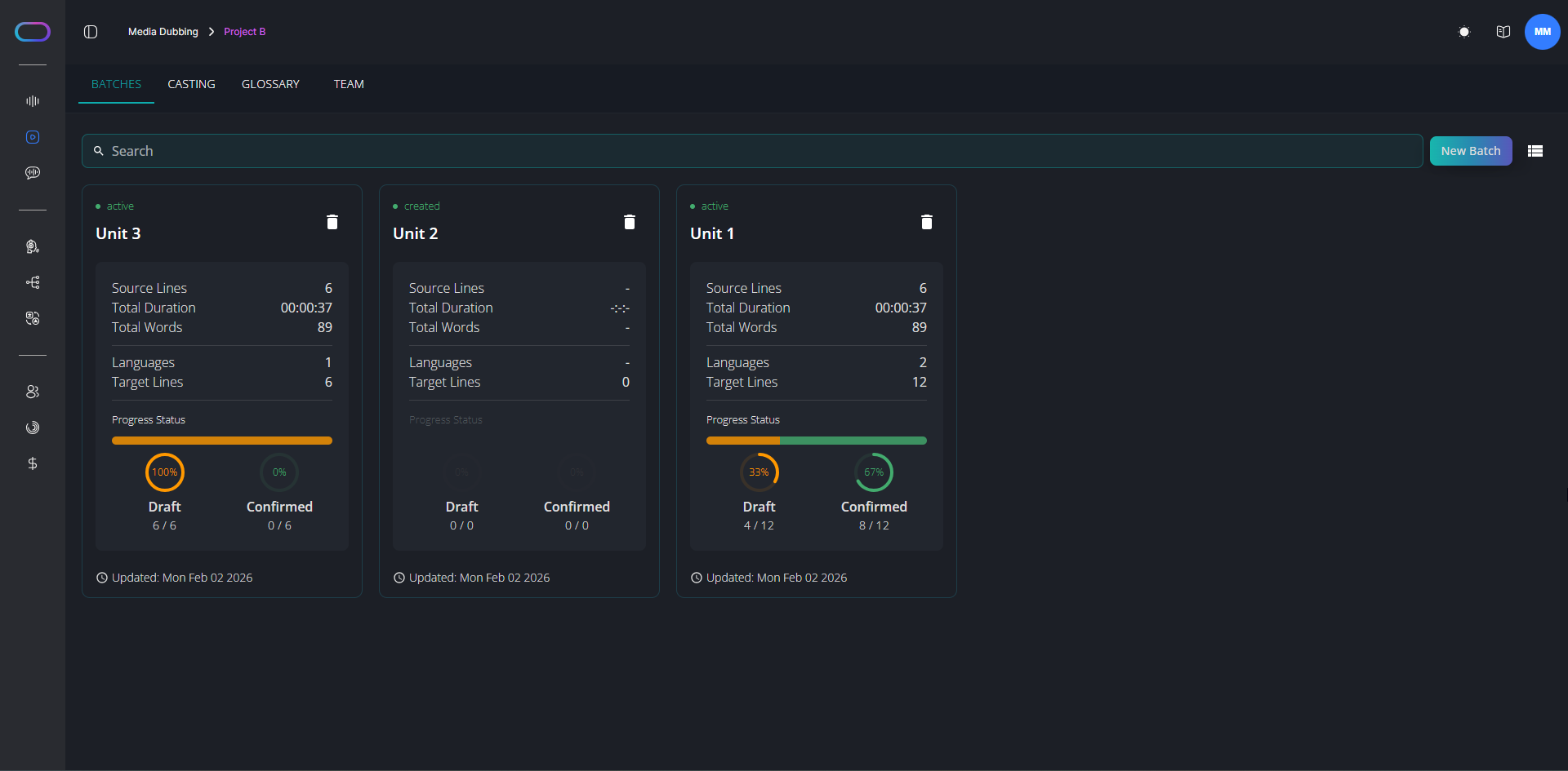 Casting_Page_Overview